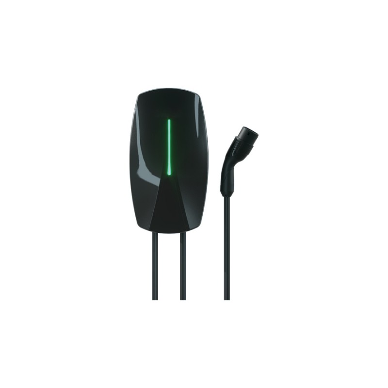 AC充電パイルは壁に取り付けられ、柱に取り付けられます